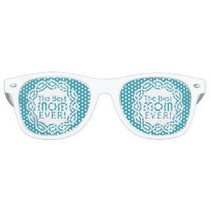 BEST MOM party glasses