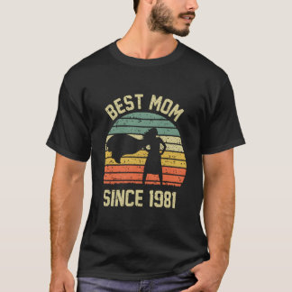 Best Mom Since 1981 Mom Mama Mommy Mothers Day T-Shirt