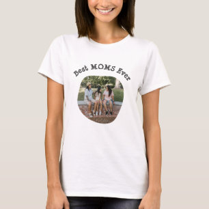Best Moms Ever Lesbian Mum Lesbian Mother Photo T-Shirt