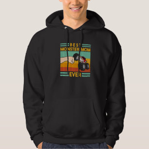Best Monster Truck Mum Ever Retro Vintage Hoodie