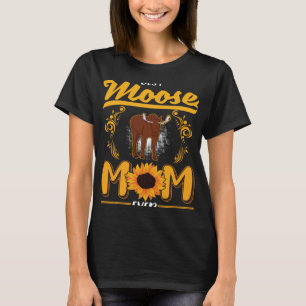 Best Moose Mum Ever Scandinavia Moose Antler T-Shirt