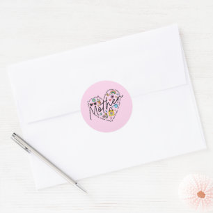 Best Mother Ever  Classic Round Sticker