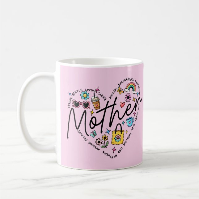 Best Mother Ever  Coffee Mug (Left)