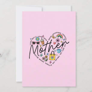 Best Mother Ever  Invitation