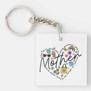 Best Mother Ever Key Ring