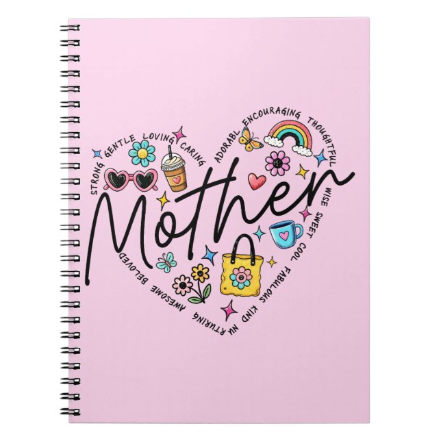 Best Mother Ever  Notebook (Front)