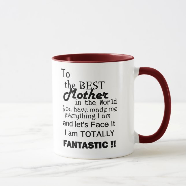 Best Mother In The World Mug (Right)