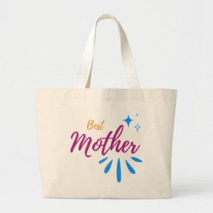 Best Mother Large Tote Bag