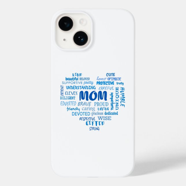 Best Mother qualities and mum characteristics Invi Case-Mate iPhone Case (Back)