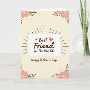 Best Mothers Day Friend Card