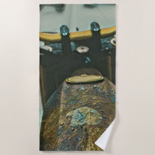Best motorcycle gifts beach towel