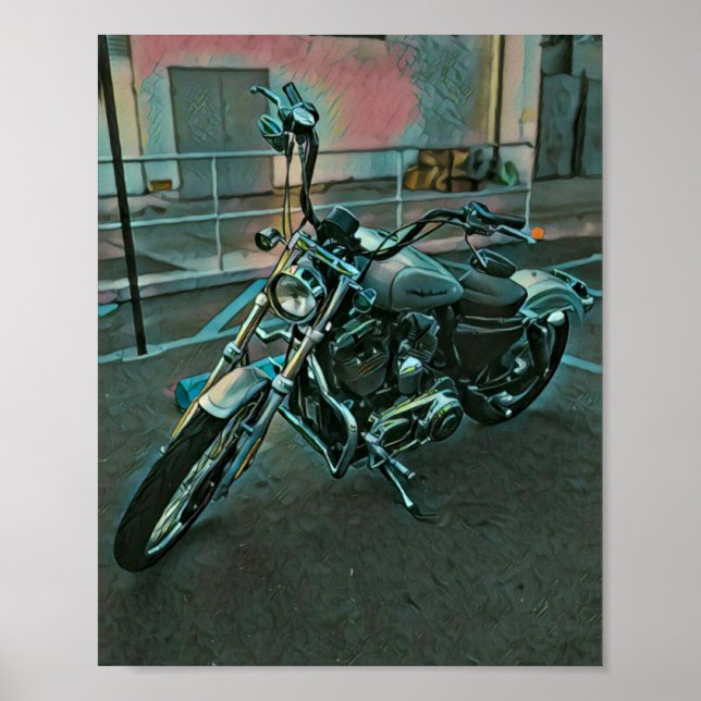 Best motorcyclist gifts poster (Front)