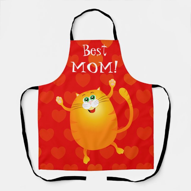 Best mum!  apron (Front)