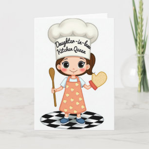 Best Mum Baking Dessert Card