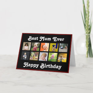 Best Mum Birthday Instagram Photo Collage Template