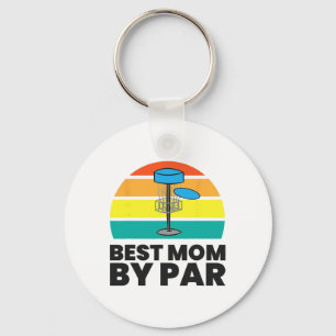 Best Mum By Par Funny Disc Golf Mum Key Ring