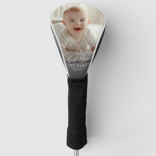 Best Mum By Par Modern Custom Photo Golf Head Cover