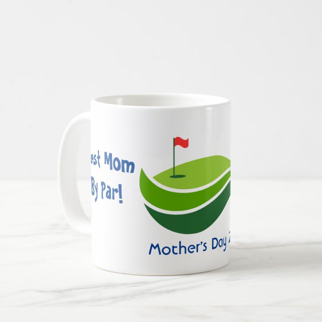 Best Mum By Par! Mother's Day Mug (Front Left)