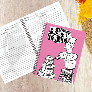 Best Mum Cake Maker Decorating Giant Cake Notebook