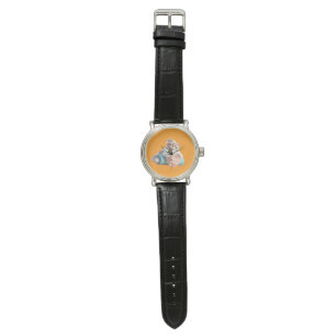 Best Mum Cat Round Clock Watch