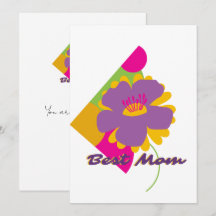 Best Mum Colourful Trendy Design
