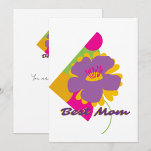 Best Mum Colourful Trendy Design