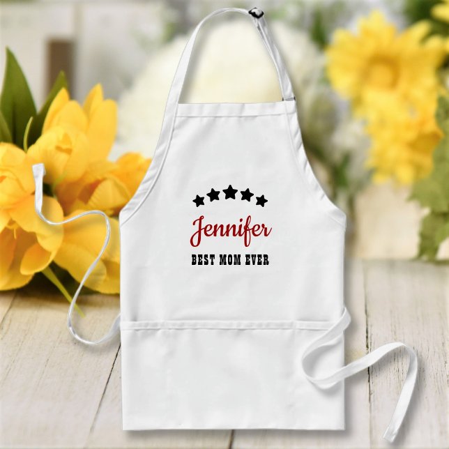 Best Mum Dad Ever Custom Text Personalised Standard Apron (Creator Uploaded)