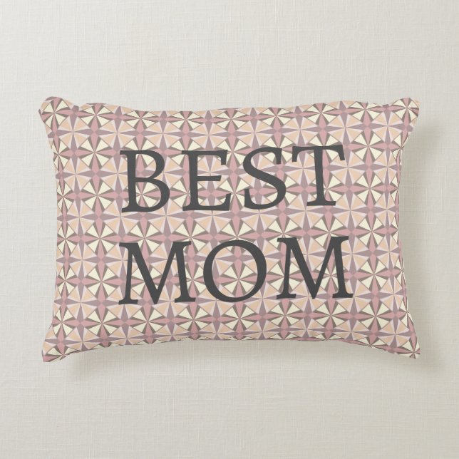 Best Mum  Decorative Cushion (Front)
