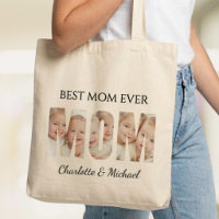 Best Mum Ever 3 Photos Cutout Letters