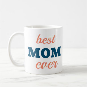 Best Mum Ever 4 Photo Collage Customise Photos Coffee Mug