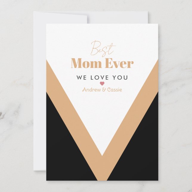 Best mum ever announcement (Front)