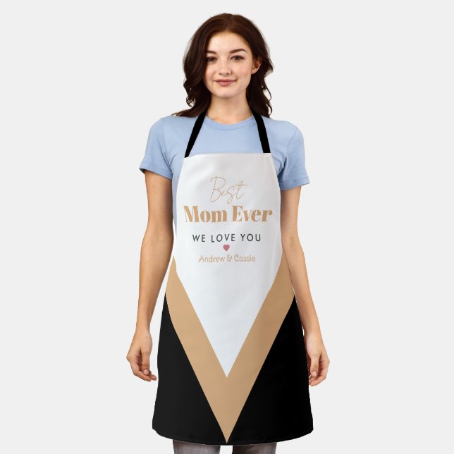 Best mum ever apron (Worn)