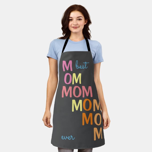 Best Mum Ever Apron (Worn)
