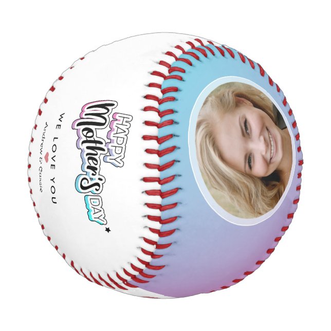 Best mum ever baseball (Angled)