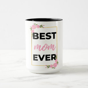 Best Mum Ever black Mug