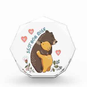 Best mum ever Block, best mother's day gift idea Photo Block