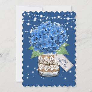 Best Mum Ever Blue Hydrangea Floral Mother's Day Card