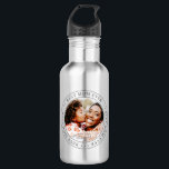 Best Mum Ever Classic Simple Photo 532 Ml Water Bottle<br><div class="desc">This simple and classic design is composed of serif typography and add a custom photo.</div>