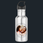 Best Mum Ever Classic Simple Photo 532 Ml Water Bottle<br><div class="desc">This simple and classic design is composed of serif typography and add a custom photo.</div>