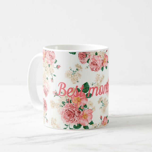 Best mum ever coffee mug (Front Left)