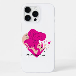 Best Mum Ever Colourful Design iPhone 16 Pro Max Case
