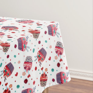 Best Mum Ever Cupcakel Pattern  Tablecloth