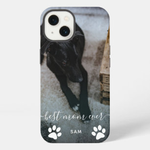 Best Mum Ever Custom Dog Photo iPhone 13 Case