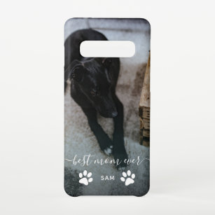 Best Mum Ever Custom Dog Photo Samsung Galaxy Case