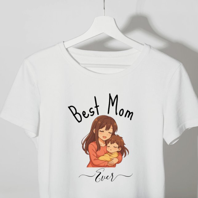 Best Mum Ever Custom Family Mother's Day T-Shirt (Creator Uploaded)