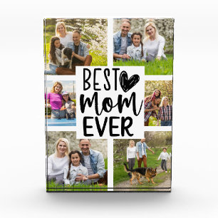 Best Mum Ever Custom Multi Photo Keepsake