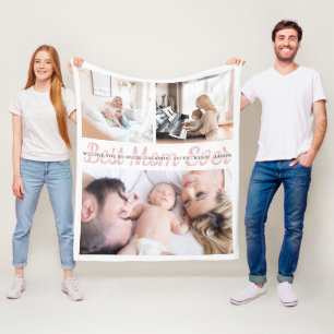 Best Mum Ever Custom Personalised Fleece Blanket