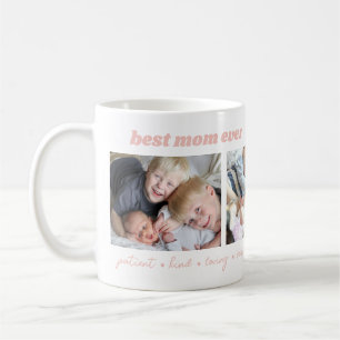 Best Mum Ever Custom Photo Coffee Mug