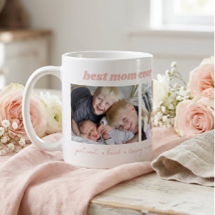 Best Mum Ever Custom Photo Coffee Mug