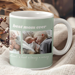 Best Mum Ever Custom Photo Coffee Mug